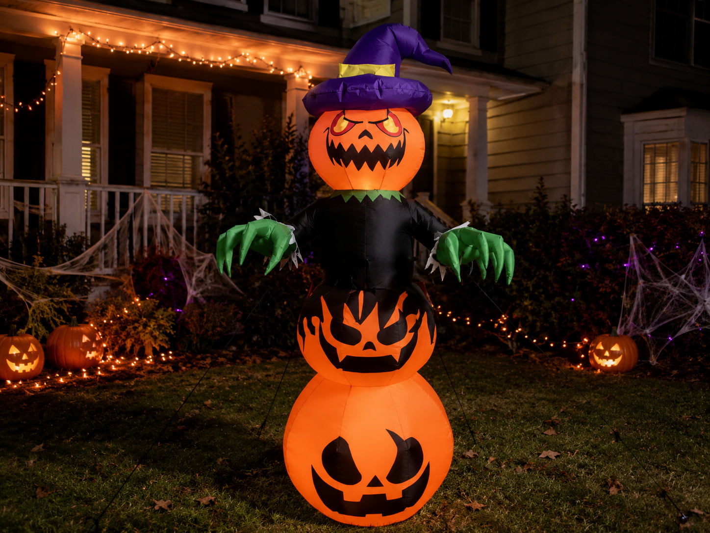 Halloween Decorations - Expanded real-world display