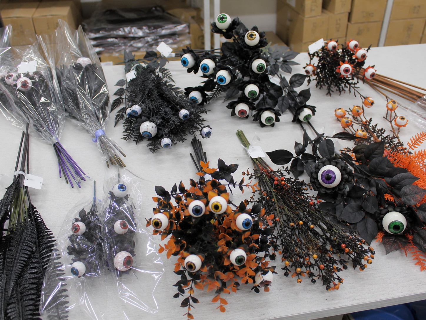 Halloween Floral Decor - Product assortment group photo