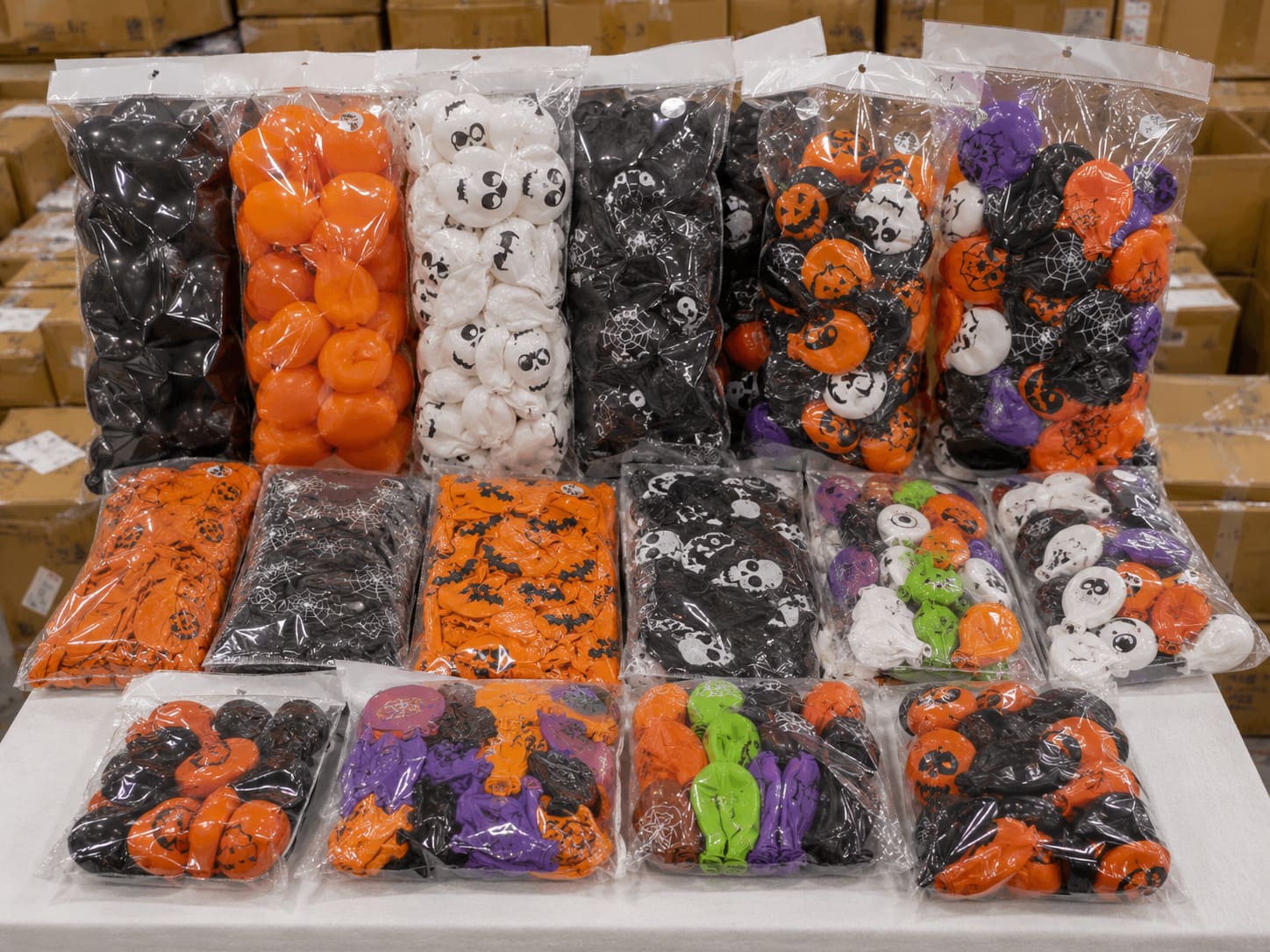 Halloween Balloons - Variation of different SKUs