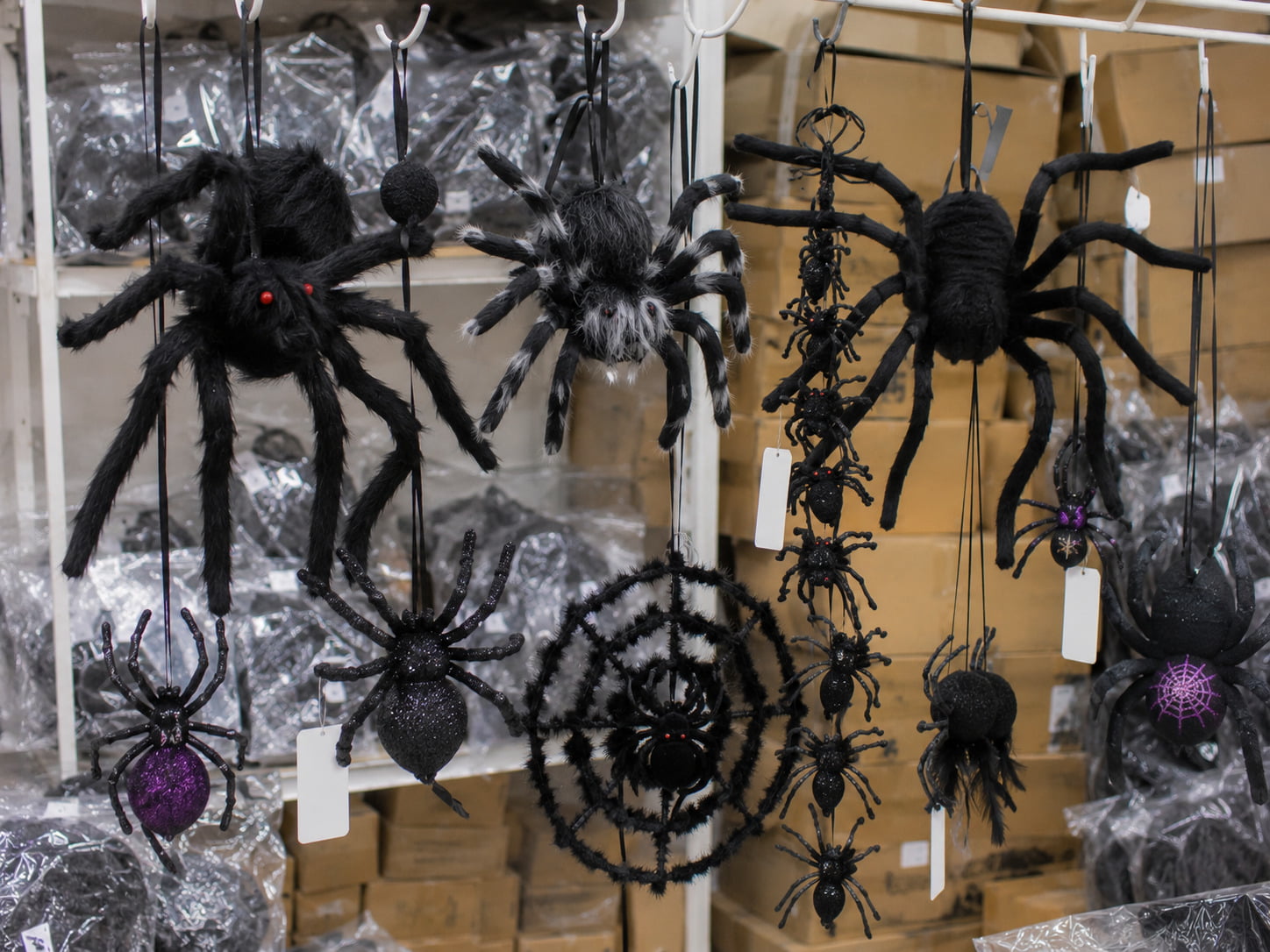 Spider Decorations - Variation of different SKUs