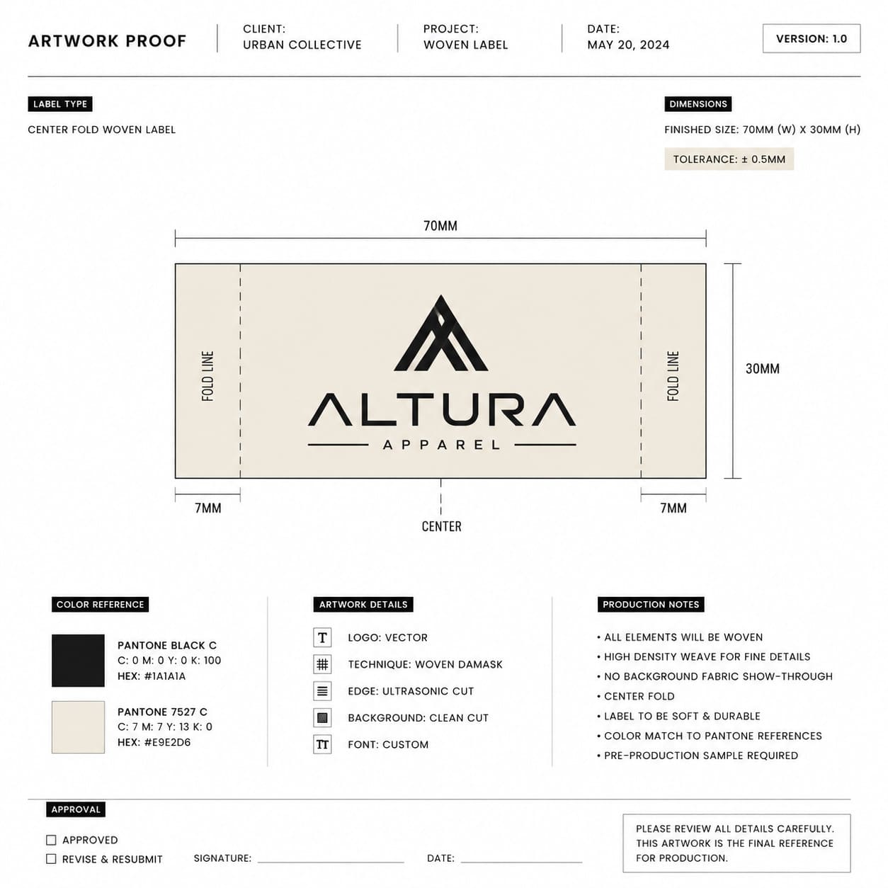 Before: raw design concept